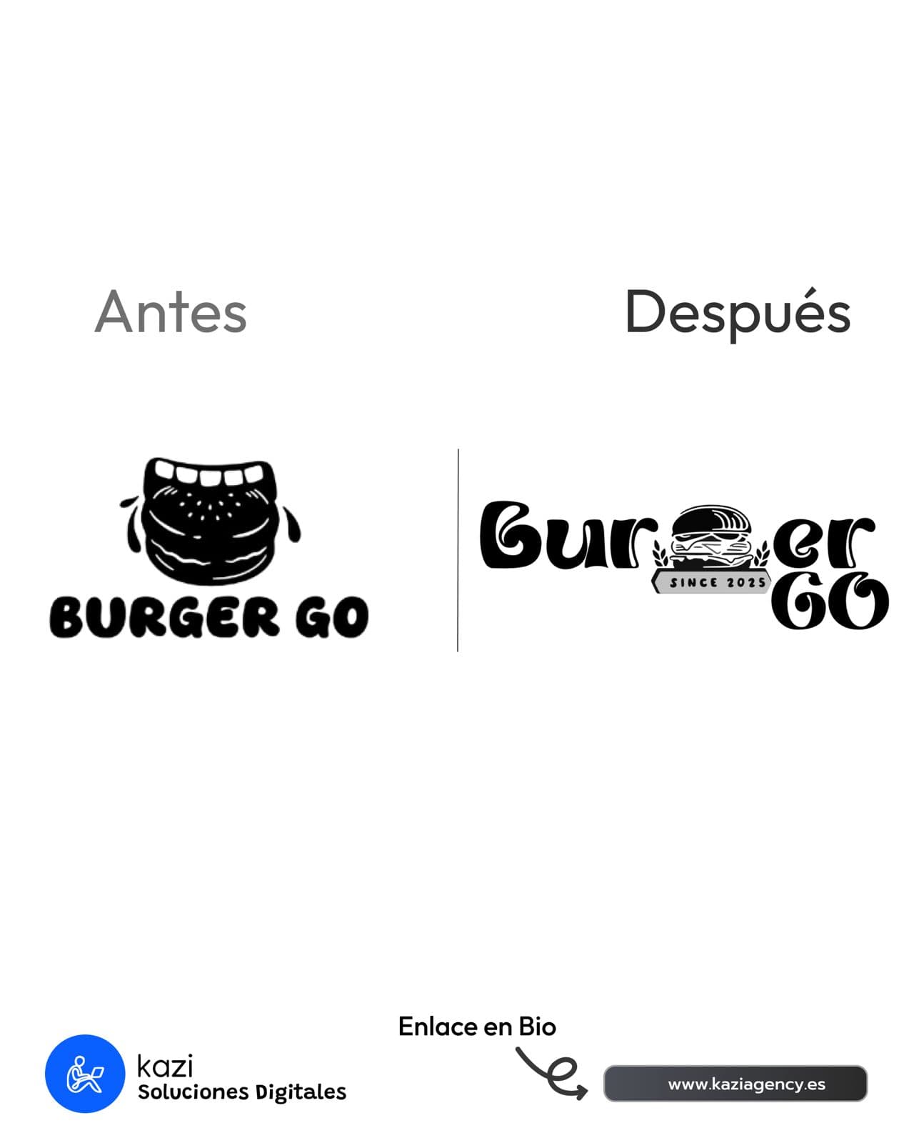 Rediseño de Logo: BurgerGo